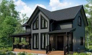 Проекты каркасных домов с террасой от 3573 рублей | Строй-Длн